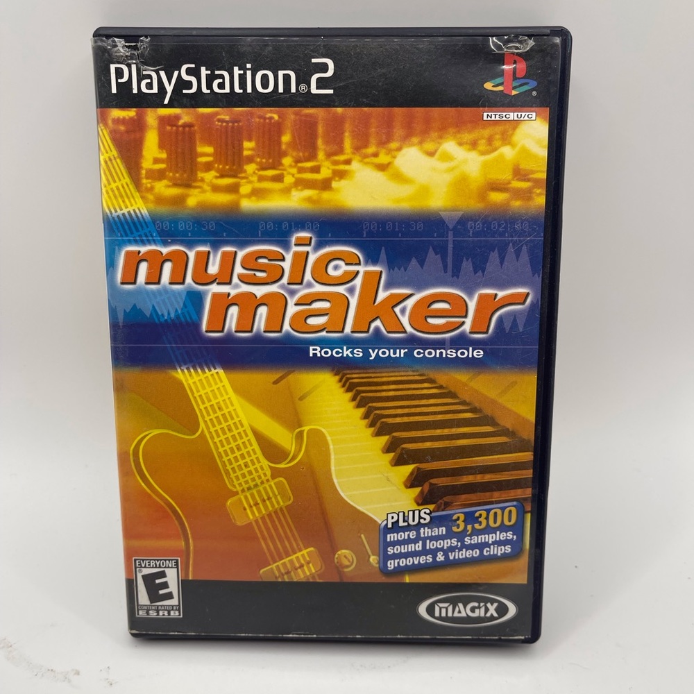 🥰 4/$25 - PlayStation 2 Music Maker Game